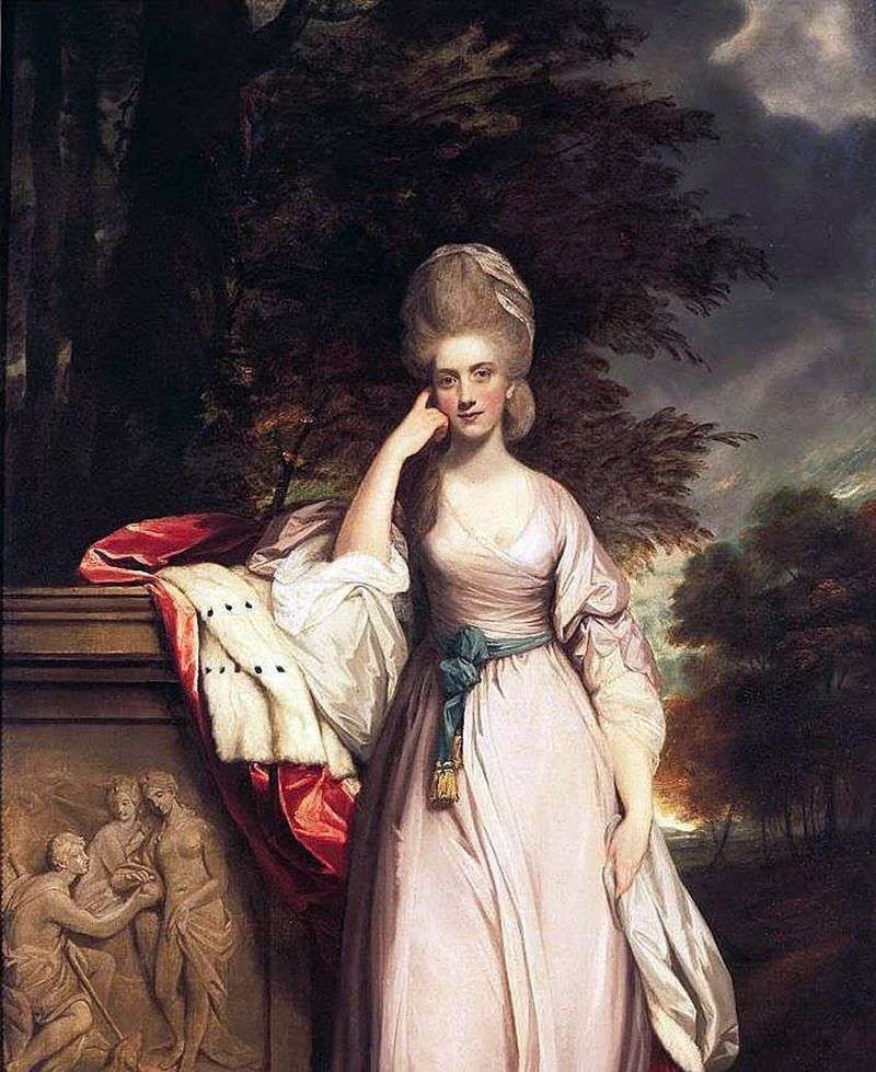 Anna, Viscountess Townshend (Anna Montgomery) by Reynolds Joshua