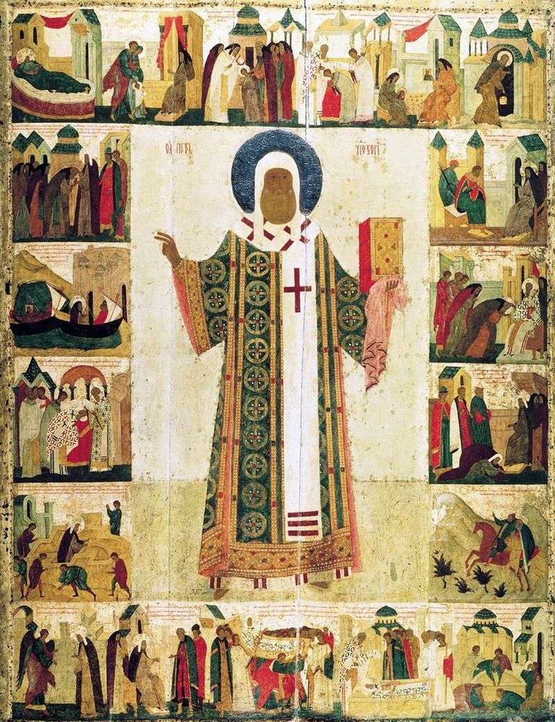 St. Metropolitan Peter with Life by Dionysius