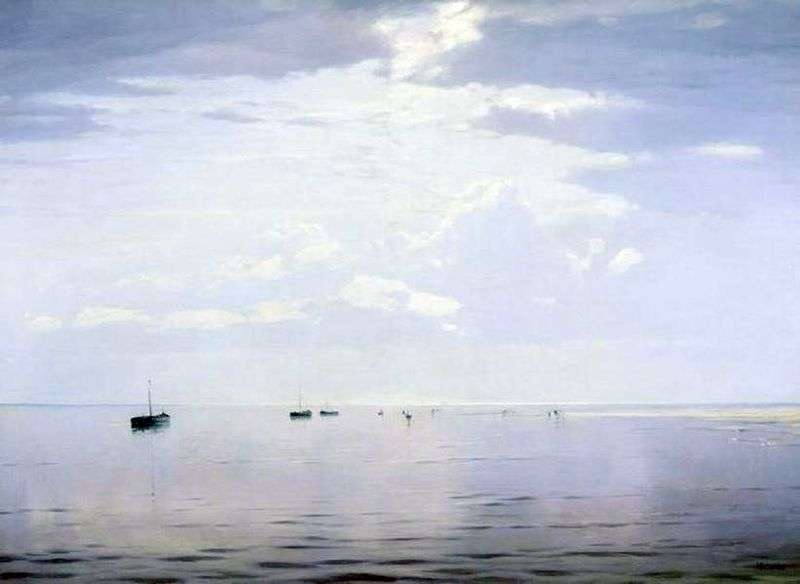 On the Volga by Nikolay Dubovskoy