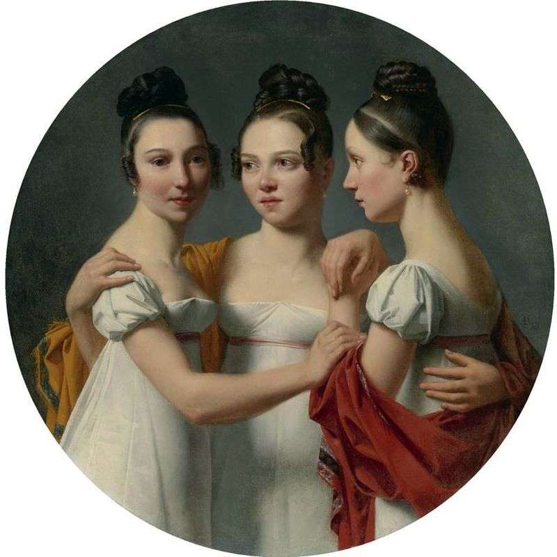 Three Graces by Alexander Jean Dubois Drahone