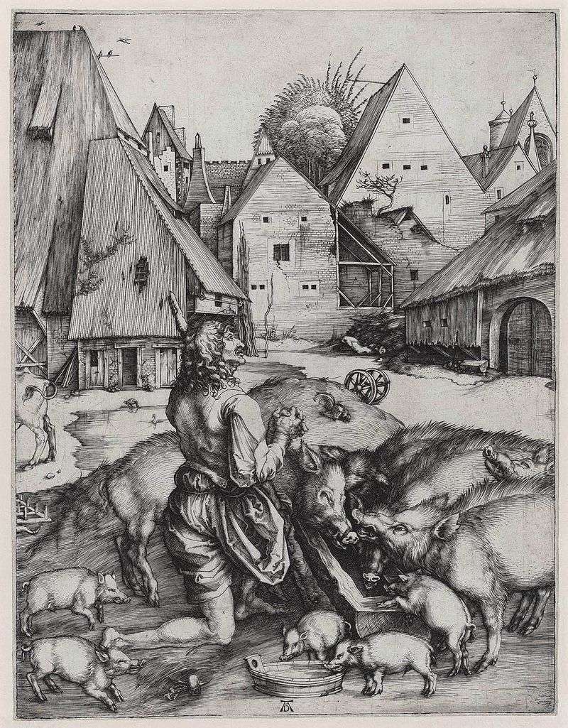 Return of the Prodigal Son by Albrecht Durer