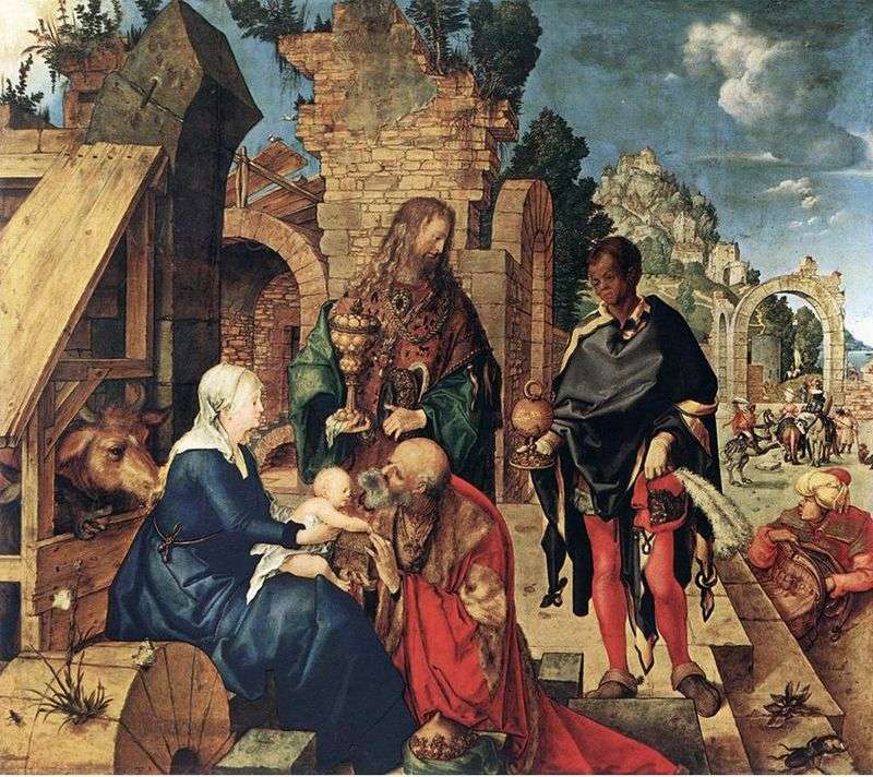 The Adoration of the Magi by Albrecht Durer