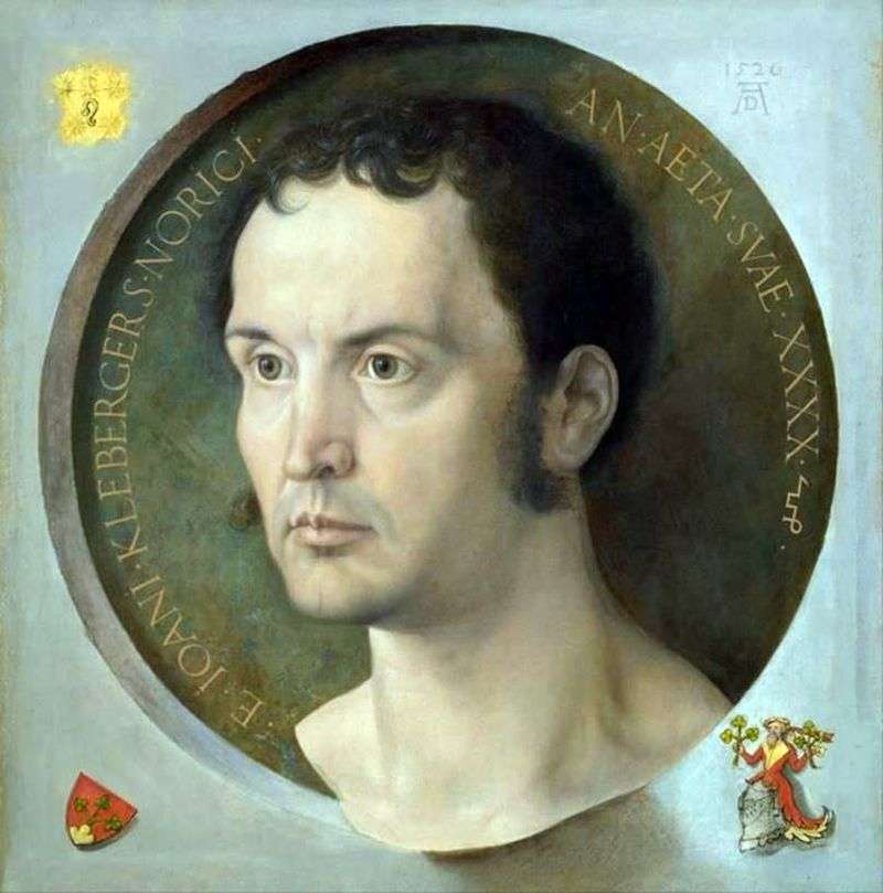 Portrait of John Kleberger by Albrecht Durer