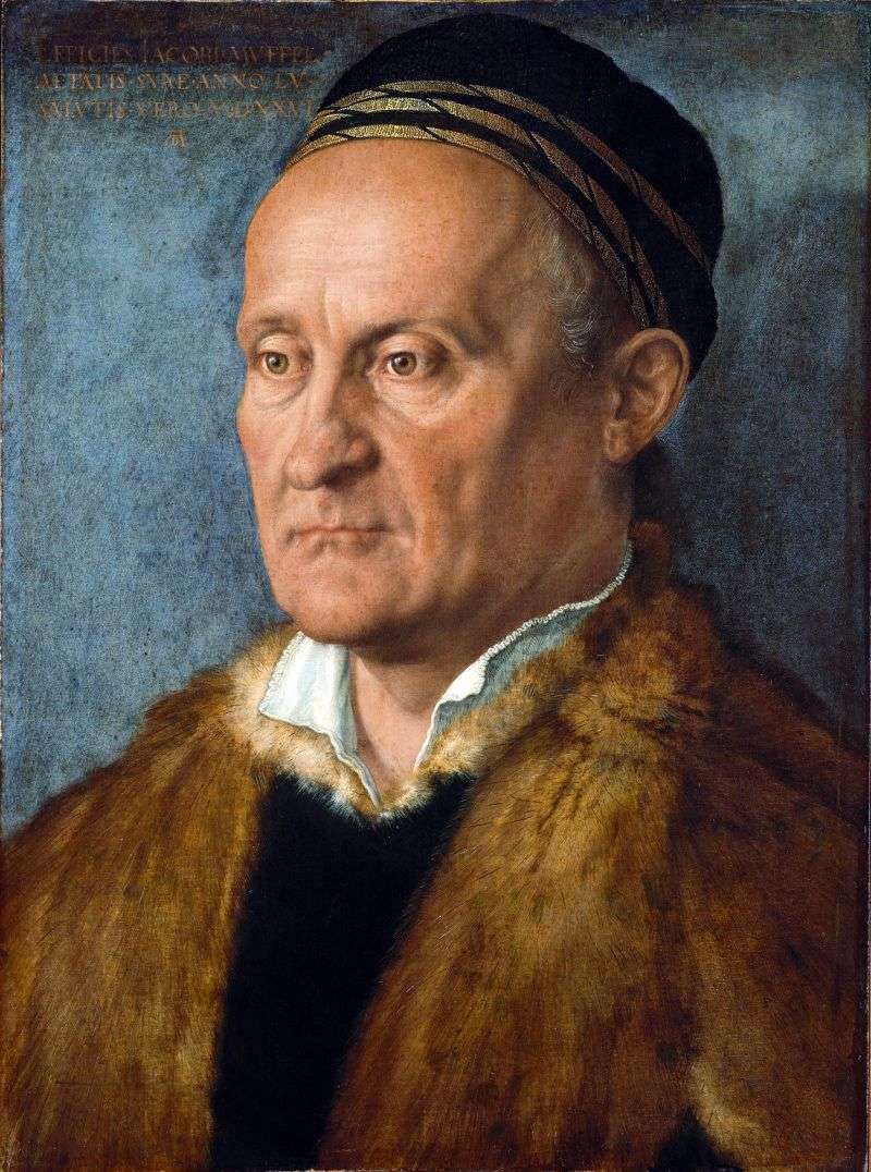 Portrait of Jakob Muffel by Albrecht Durer