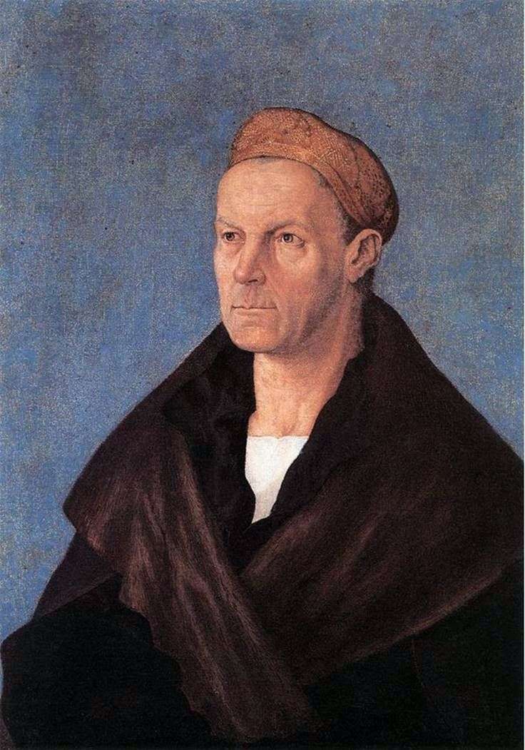 Portrait of Jacob Fugger the rich man by Albrecht Durer