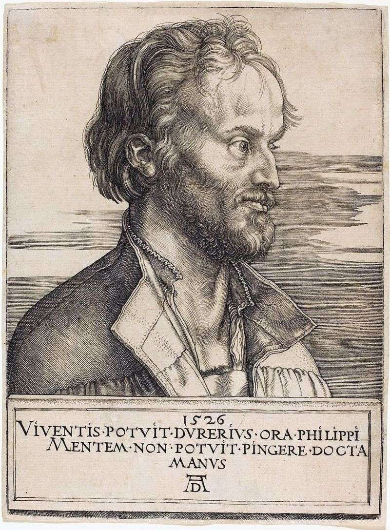 Philip Melanchthon by Albrecht Durer