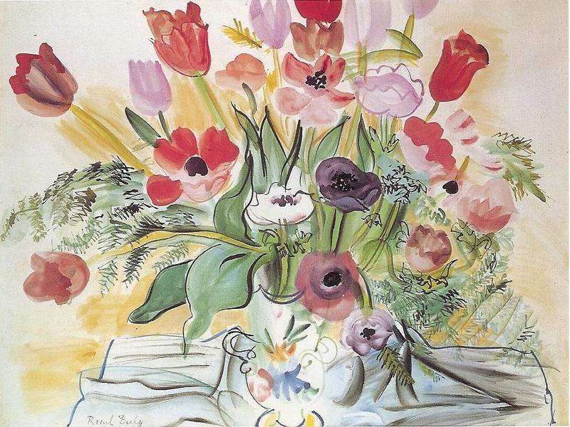 Anemones by Raoul Dufy