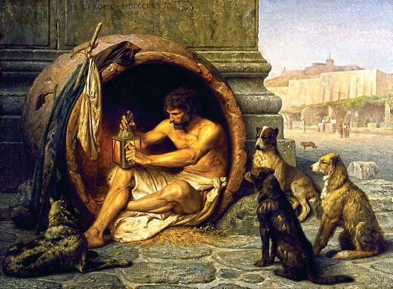 Diogenes by Jean Leon Gerome