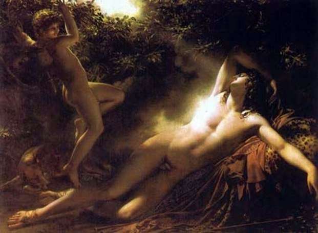 The Dream of Endymion by Anne Louis Girodeau Trioson