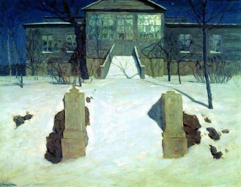 Moonlit Night by Stanislav Zhukovsky