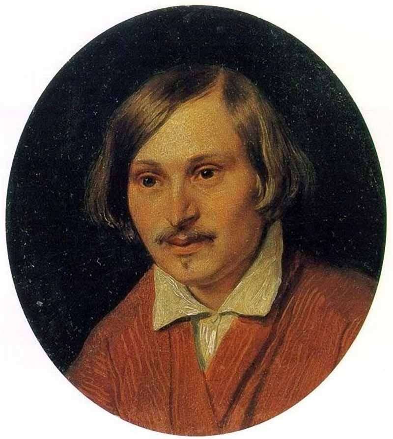 Portrait of N. Gogol by Alexander Ivanov