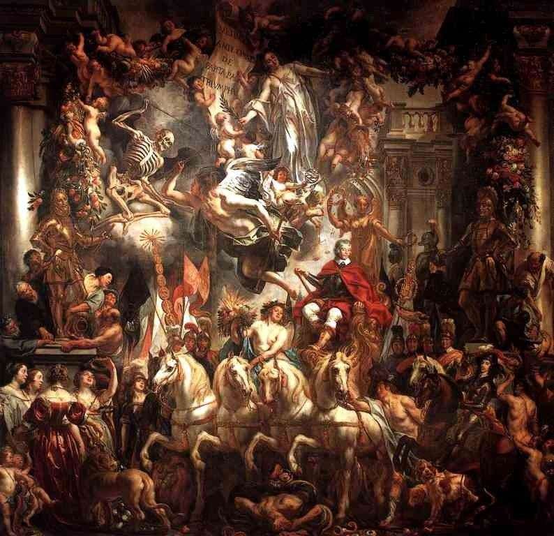 The Triumph of Prince Frederick Heinrich of Orange by Jacob Jordaens