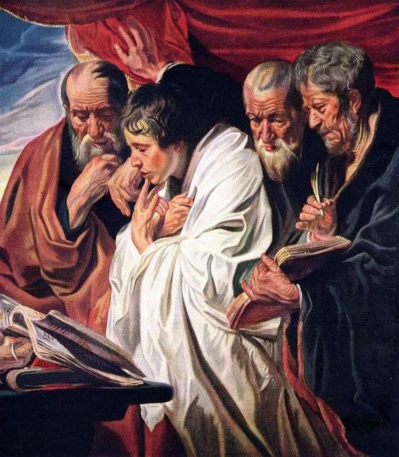 Four Evangelists by Jacob Jordaens