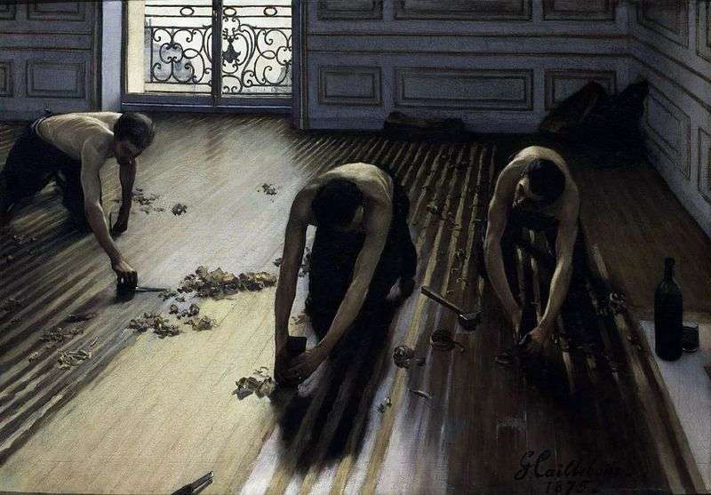 Parquets by Gustave Caillebotte