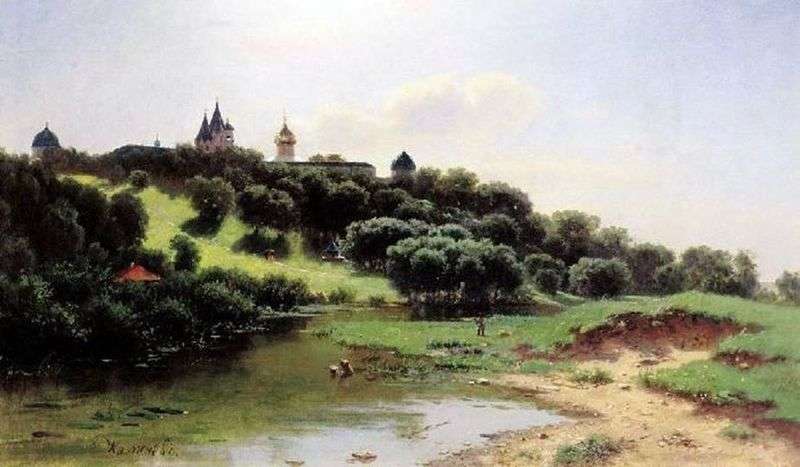 Savvino Storozhevsky Monastery near Zvenigorod by Lev Lvovich Kamenev