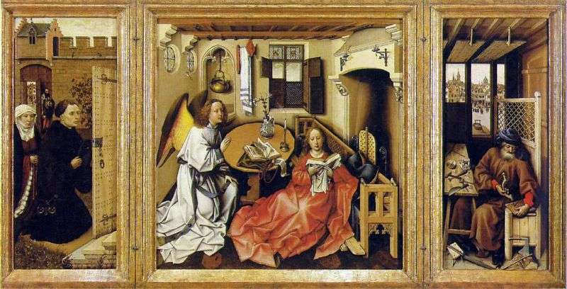 The Annunciation (Altar of Merode) by Robert Kampen