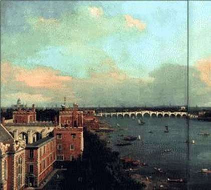 View of London by Antonio Canaletto