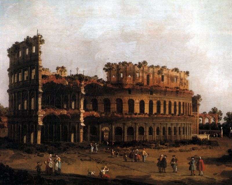 Colosseum by Antonio Canaletto