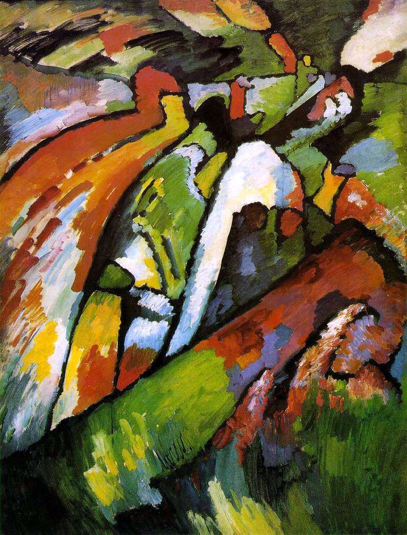 Improvisation 7 by Vasily Kandinsky