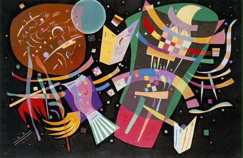Composition X by Vasily Kandinsky