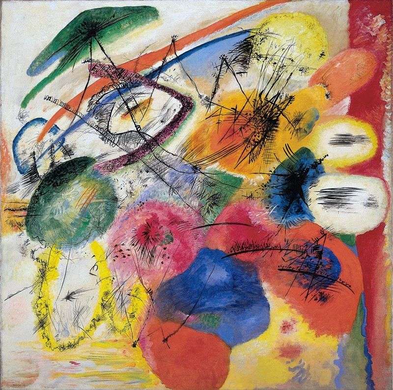 Black lines by Vasily Kandinsky