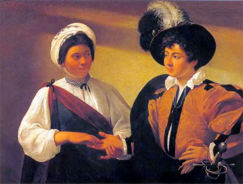 Fortune teller by Michelangelo Merisi da Caravaggio