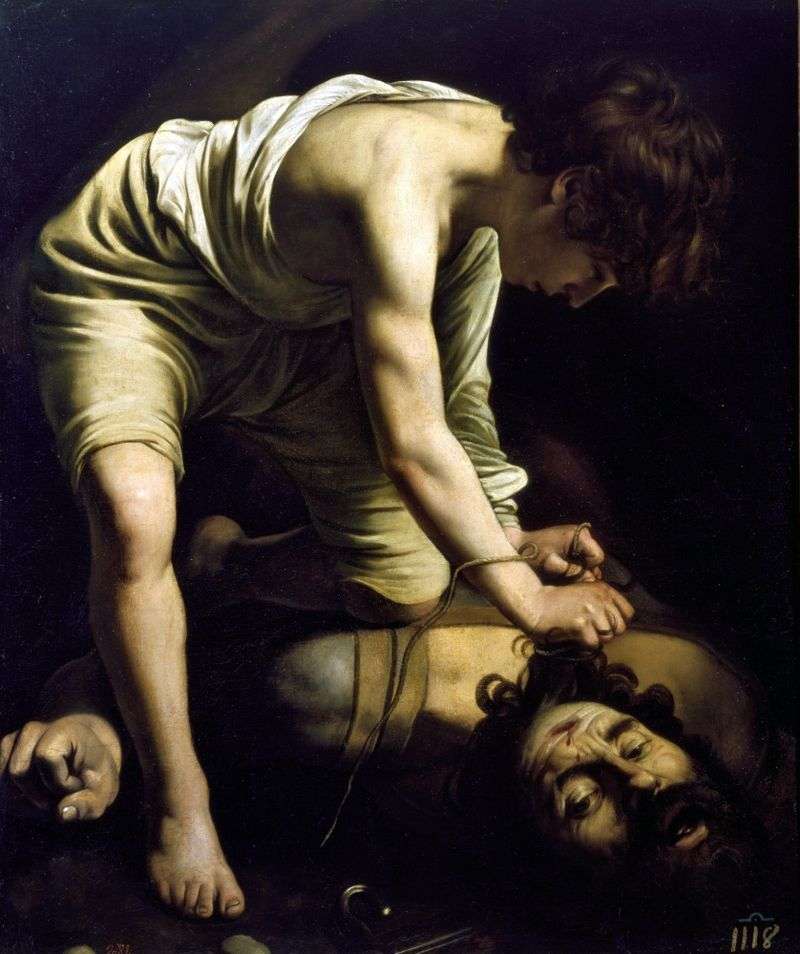 David and Goliath by Michelangelo Merisi and Caravaggio