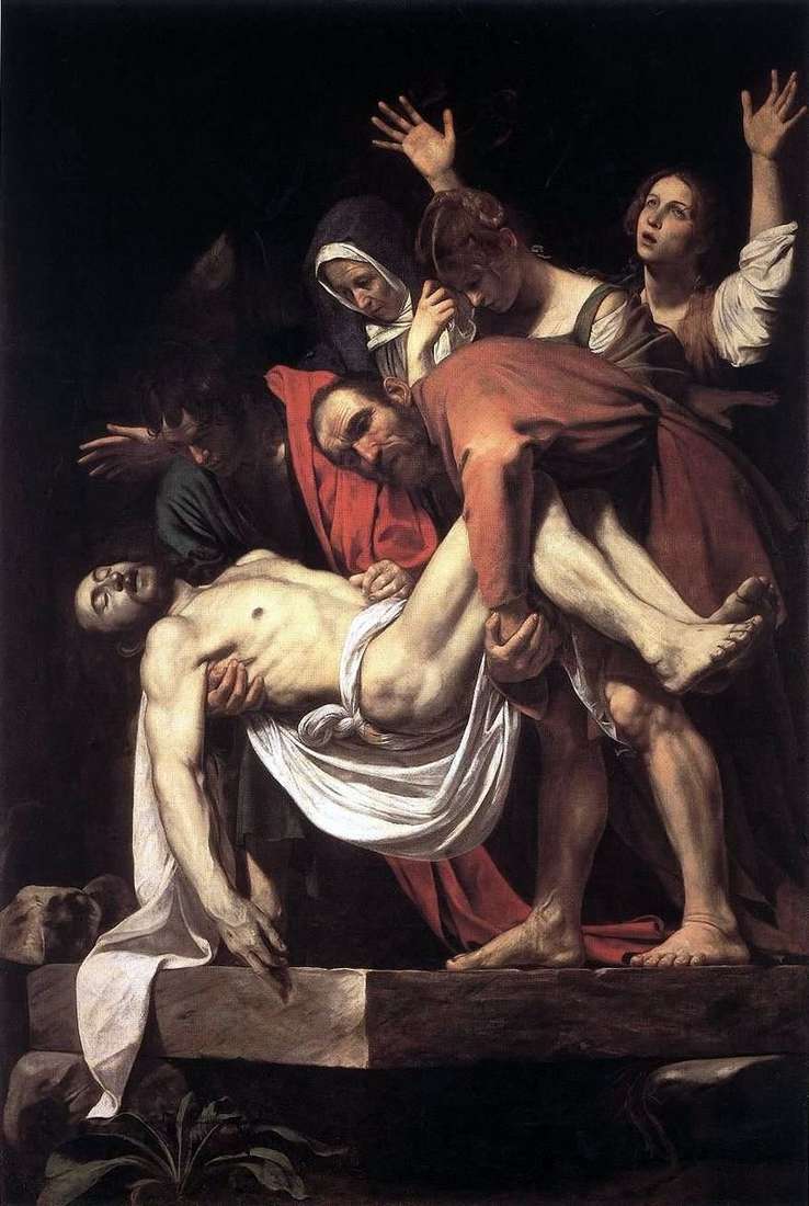 The situation in the grave by Michelangelo Merisi da Caravaggio