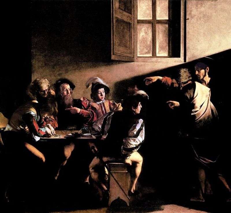 Appeal of the Apostle Matthew by Michelangelo Merisi and Caravaggio