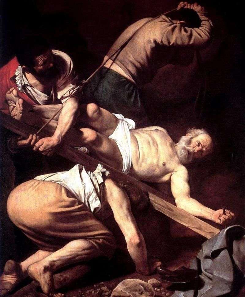 The Crucifixion of St. Peter by Michelangelo Merisi and Caravaggio