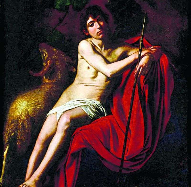 St. John the Baptist by Michelangelo Merisi and Caravaggio