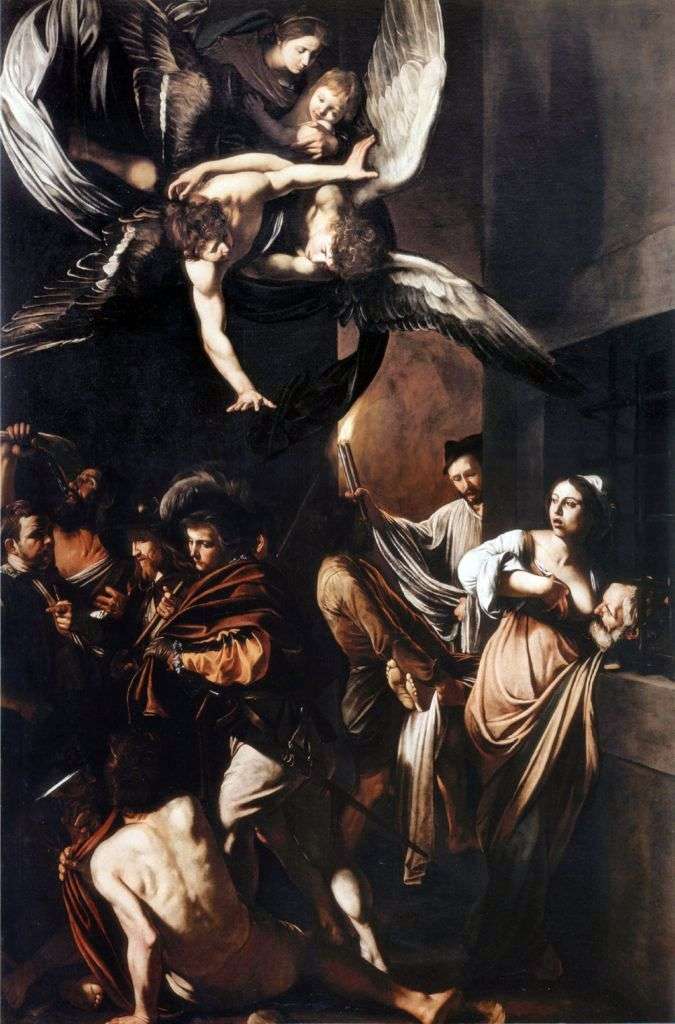 The seven acts of Mercy by Michelangelo Merisi and Caravaggio