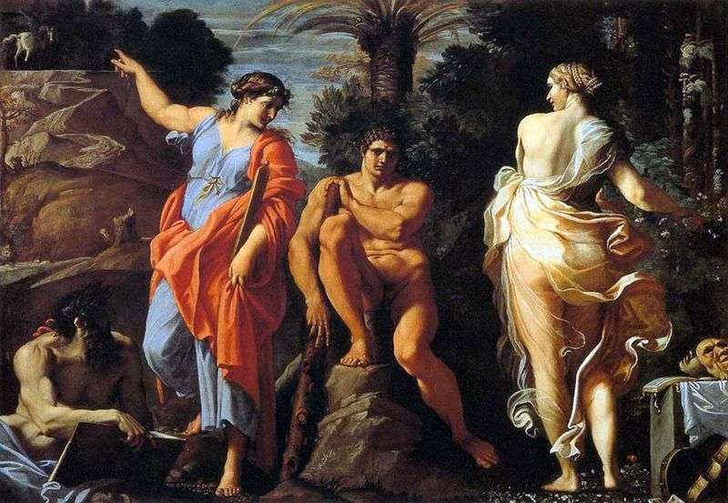 The choice of Hercules by Annibale Carracci