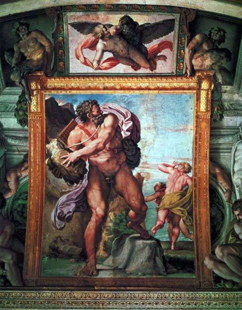 Wrath of Polyphemus by Annibale Carracci