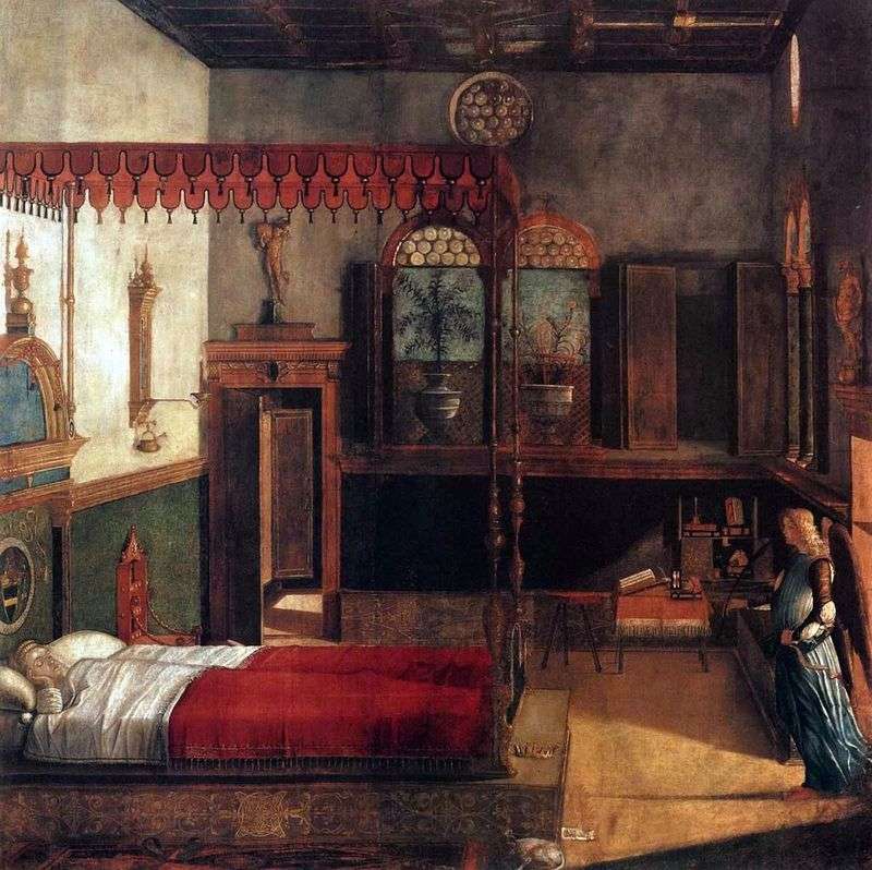 The dream of Saint Ursula by Vittorio Carpaccio