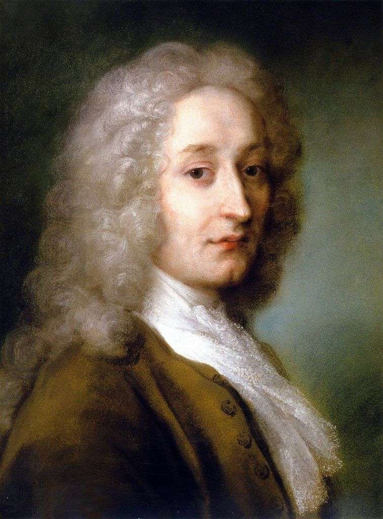 Portrait of Antoine Watteau by Rosalba Carrera