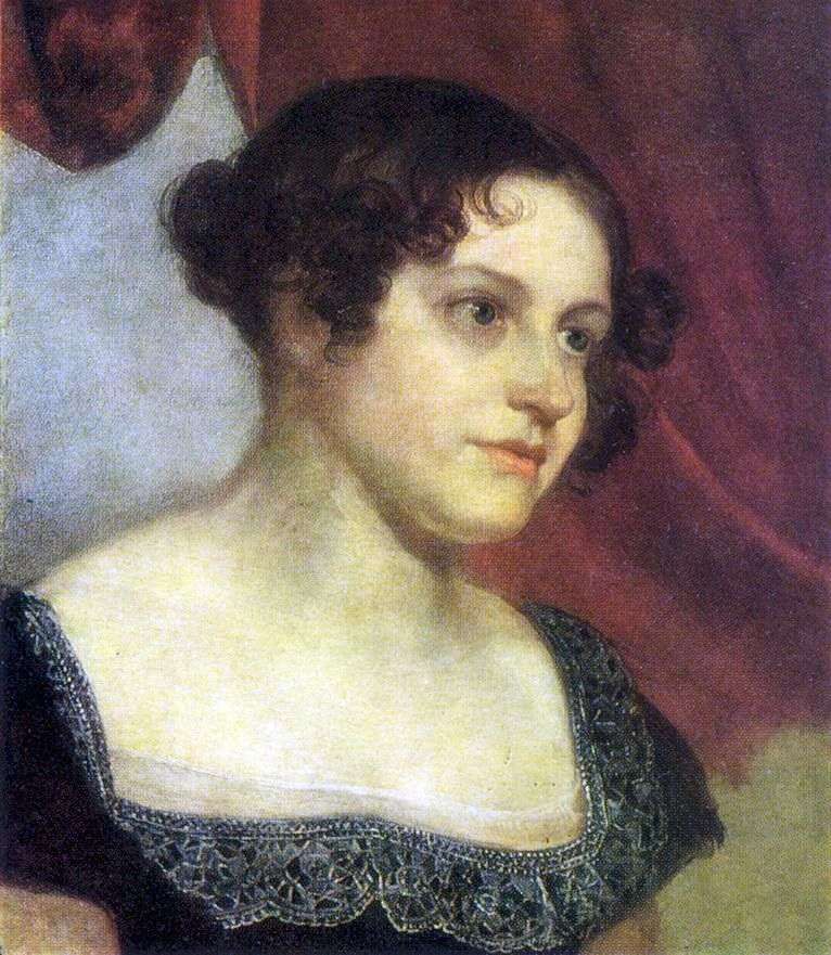 Portrait of Anna Feodorovna Furman by Orest of Kiprensky