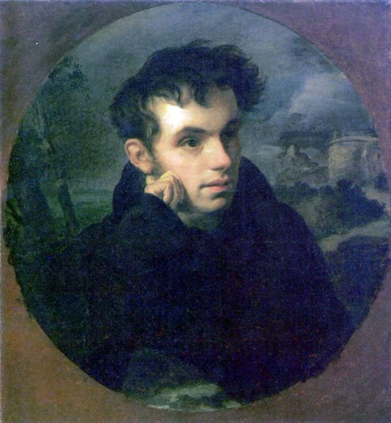 Portrait of V. A. Zhukovsky by Orest of Kiprensky