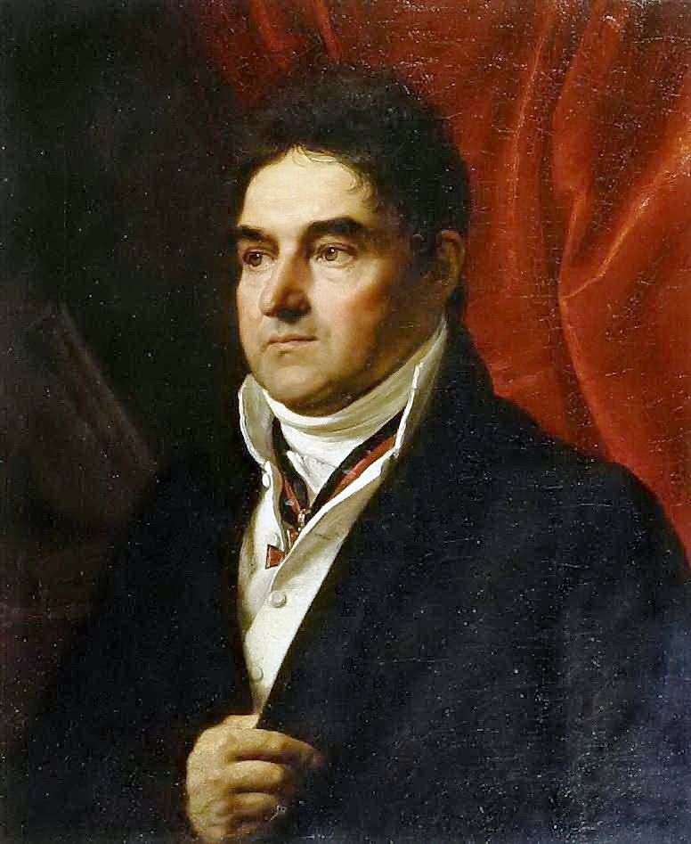 Portrait of V. Khvostov by Orest of Kiprensky