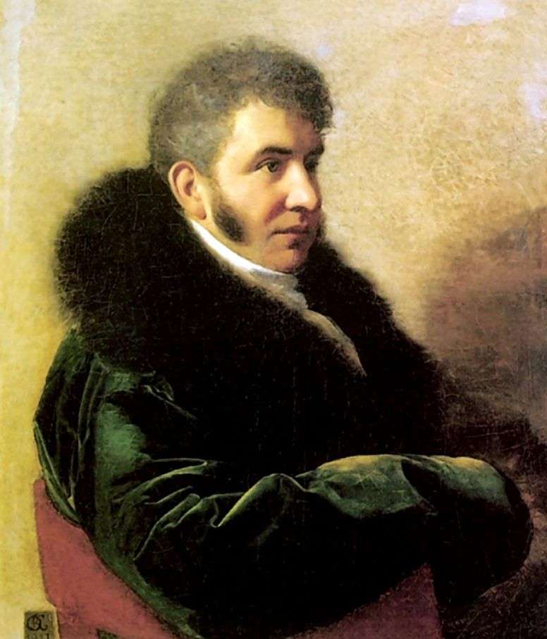 Portrait of Prince IA Gagarin by Orest of Kiprensky