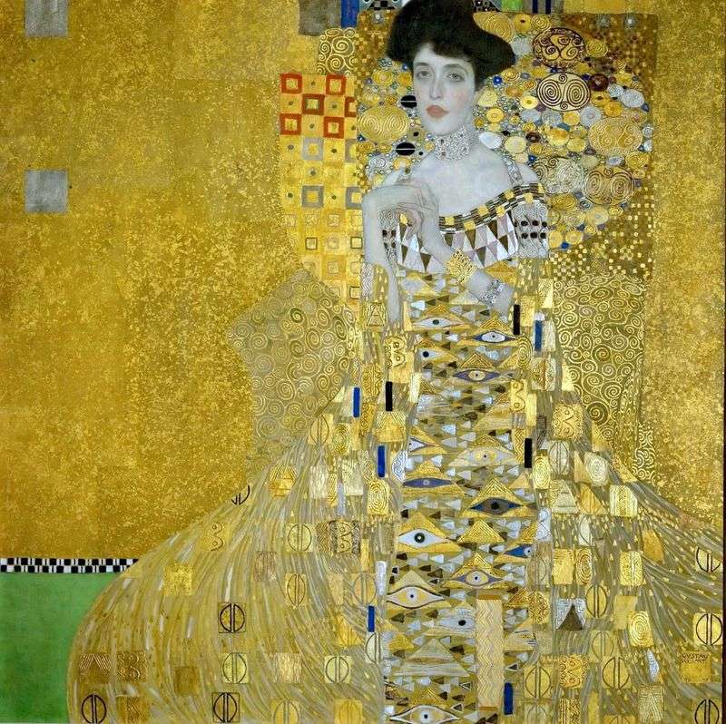 Adele Bloch Bauer by Gustav Klimt