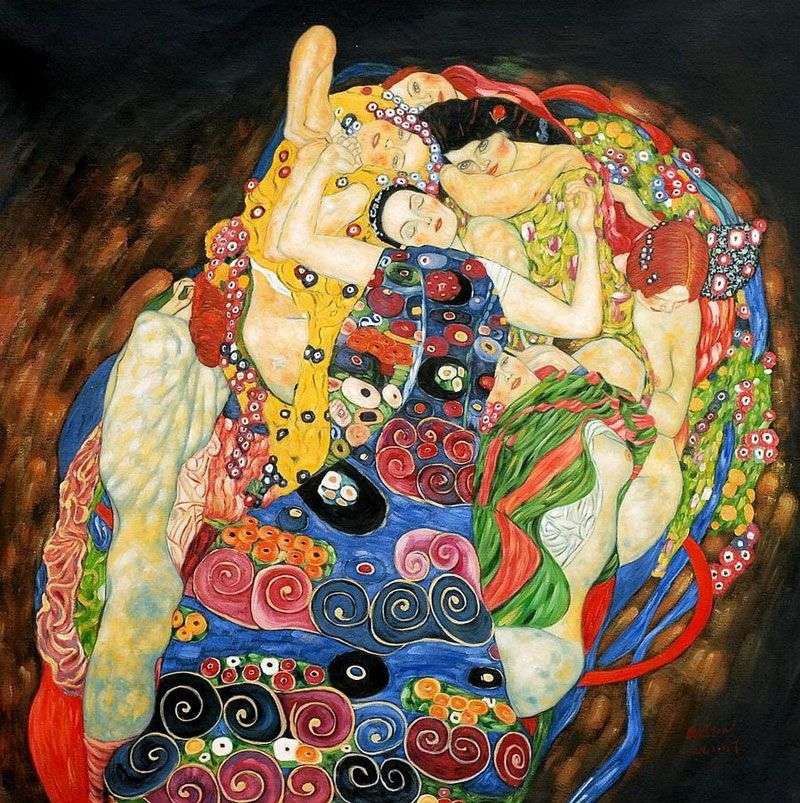 Virgins by Gustav Klimt
