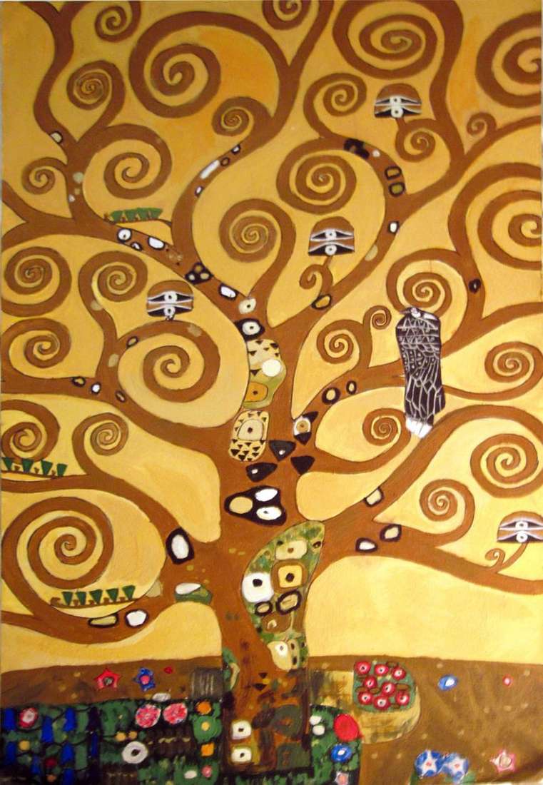 The Tree of Life by Gustav Klimt