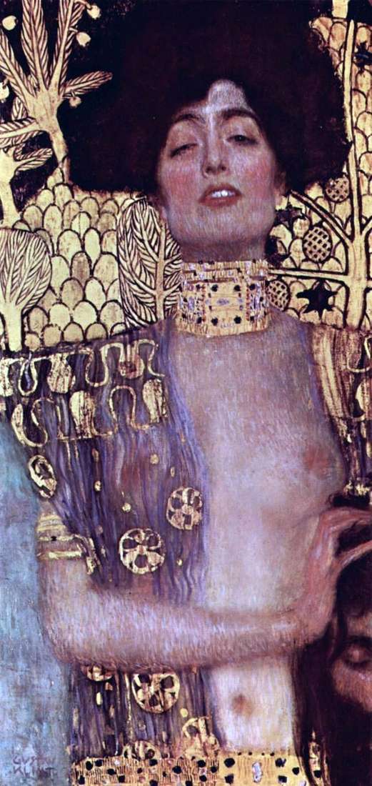 Judith and the Head of Holofernes by Gustav Klimt