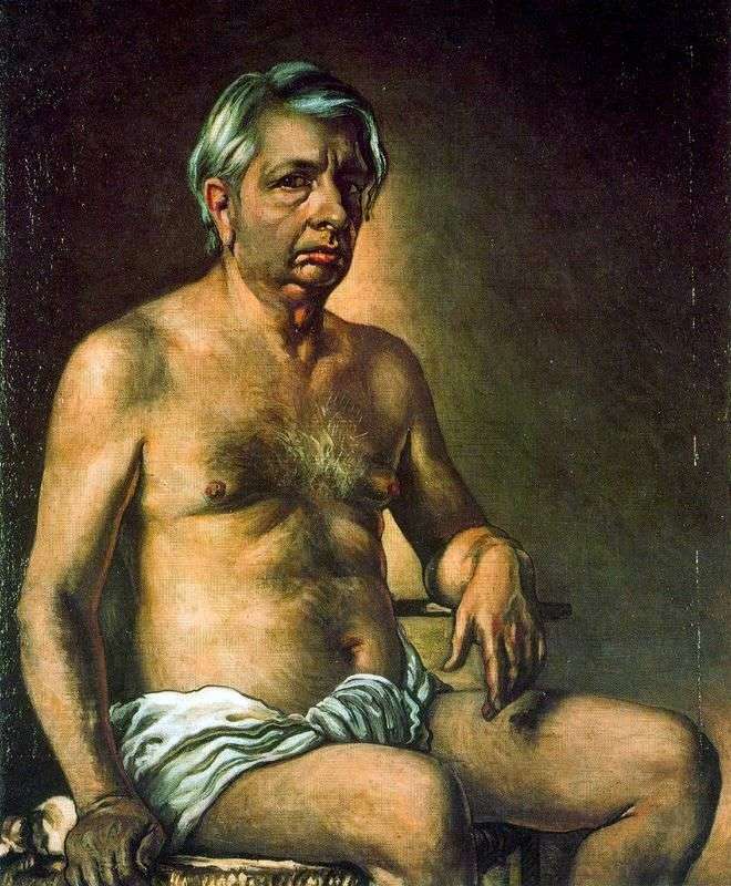 Self portrait by Giorgio de Chirico