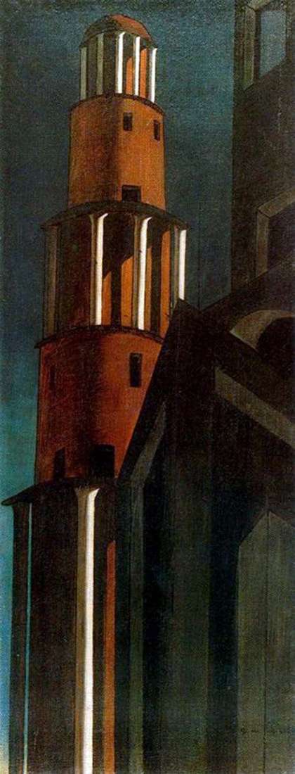 Tower by Giorgio de Chirico