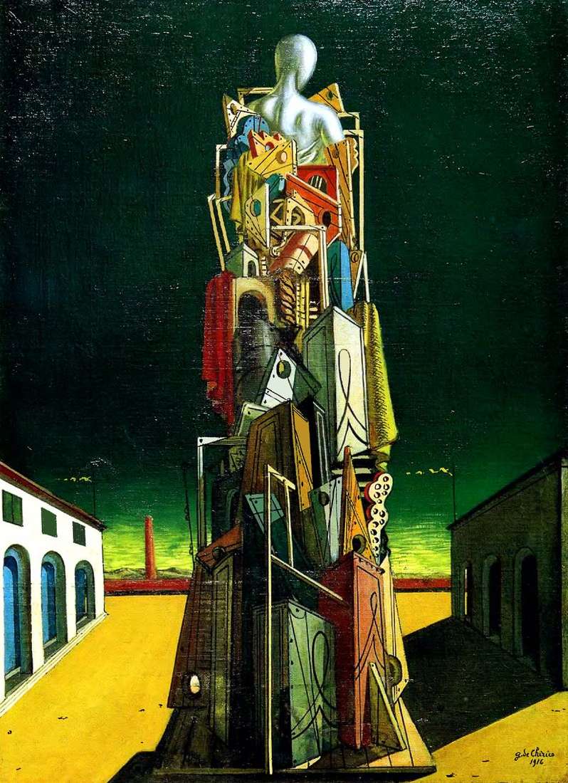 The great metaphysician by Giorgio de Chirico