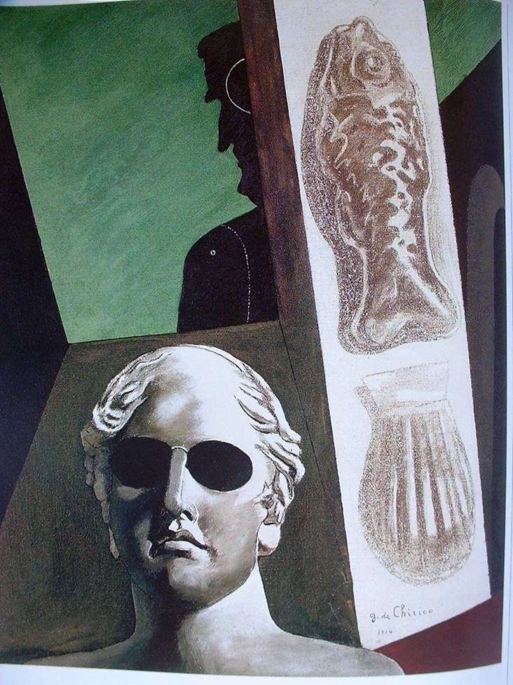 Portrait of Guillaume Apollinaire by Giorgio de Chirico