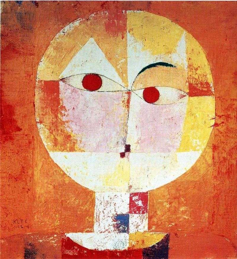 Senecio by Paul Klee