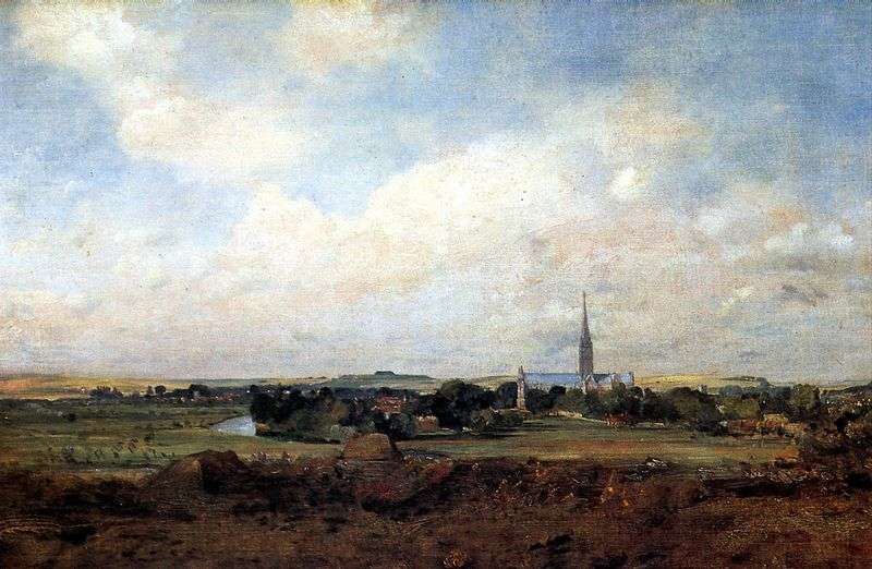 View of Salisbury by John Constable